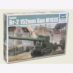 Soviet Br-2 152mm Gun M1935 1:35 Trumpeter 02338