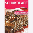 Schokolade: 50 Rezeptkarten - Jedes Rezept mit Farbfoto...