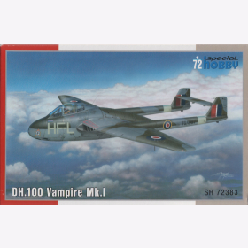 SPECIAL HOBBY 72383 DH.100 Vampire Mk.I 1:72