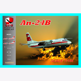 Bigmodel 1440054 Antonow An-24B 1:144 Plastikmodellbau Interflug DDR