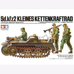 Sd.Kfz.2 Kleines Kettenkraftrad Tamiya 35029 1:35 Wehrmacht Plastikmodellbau WW2