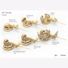 M1A2 Abrams Tusk I/ Tusk II mit Donald Trump Figur  Meng TS-026  1:35 Panzer USA