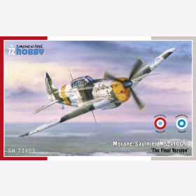 Morane- Saulnier MS-410C.1 &quot;The Final Version&quot; 1:72 Special Hobby SH 72405 Arm&eacute;e de l&acute;Air Ilmavoimat