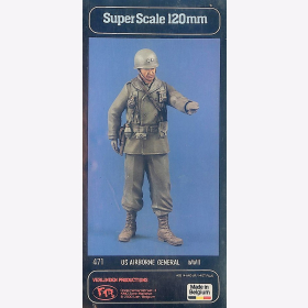 US Airborne General WWII Verlinden 471 Super Scale 120mm 1:16 Army