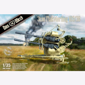 3cm Flakvierling 103/38 Das Werk DW35004 1:35 Modellbau WW2 Wehrmacht