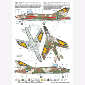 SMB-2 Super Myst&egrave;re &quot;Sa&acute;ar - Israeli Storm in the Sky&quot; Special Hobby 72345 1:72