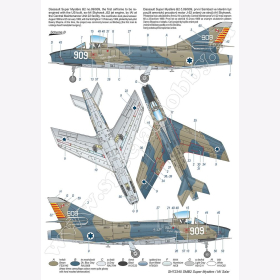 SMB-2 Super Myst&egrave;re &quot;Sa&acute;ar - Israeli Storm in the Sky&quot; Special Hobby 72345 1:72