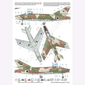 SMB-2 Super Myst&egrave;re &quot;Sa&acute;ar - Israeli Storm in the Sky&quot; Special Hobby 72345 1:72