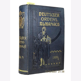 Geile Register 1904 / 1905 Deutschen Ordens-Almanachs Ehrenzeichen CD
