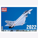 Jet &amp; Prop 2022 A3 Wandkalender 14 Blatt Luftfahrt...