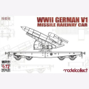 UA72171 WWII German V1 Missile Railway Car