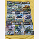 9 Ausgaben Tankograd Milit&auml;r Fahrzeug Sparpaket Set 1