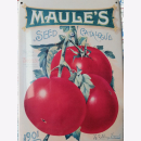 Blechschild &quot;Maule&acute;s Seed Catalogue The New...