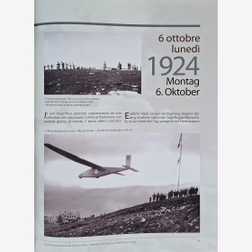 Asiago 1924 Internationaler Segelflugwettbewerb in Italien Vincenzo Pedrielli