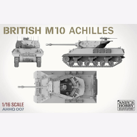 Andys hobby headquarters &ndash; Modell Panzer British M10 Achilles Iic Tank Destroyer AHHQ-007| 1:16