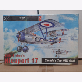 Billy Bishop&acute;s Nieuport 17 1:32 Kanadas bester Fliegerass aus dem Ersten Weltkrieg HobbyCraft HC 1682