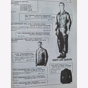 Quartermaster Supply Catalog QM 3-1 Truppen Ausr&uuml;stung und Kleidung Army Service Forces Catalog