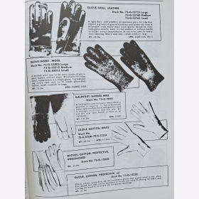 Quartermaster Supply Catalog QM 3-1 Truppen Ausr&uuml;stung und Kleidung Army Service Forces Catalog