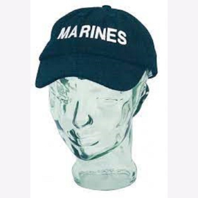 Baseballkappe Marines K&auml;ppie Basecap M&uuml;tze mit Schriftzug