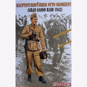 Hauptsturmf&uuml;hrer Otto Skorzeny (Gran Sasso Raid 1943 Dragon Kit 1621 Warrior Series 1:16