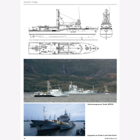 Schiff Profile 24 Minenjagdboote der Klasse SM 343 und MJ 332 Marine Schiffe