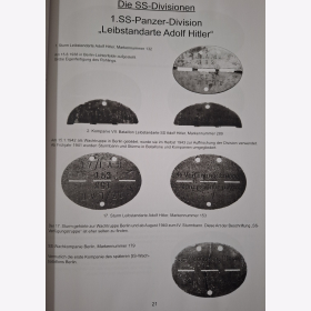 Hinrichs - Dohse Die Erkennungsmarken der SS-Einheiten RAR