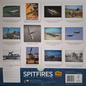 Imperial War Museum (IWM) Spitfires Wandkalender 2025