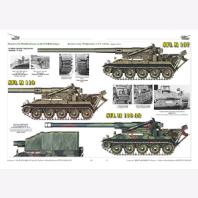 Blume, Vollert, B&ouml;hm Artillerie-Selbstfahrlafetten M107 bis M110A2 US-Vorgeschichte, Technik, Germanisierung und Einsatz in der Bundeswehr Tankograd 5099