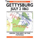 GETTYSBURG 2. Juli 1863 - Union: The Army of the Potomac...