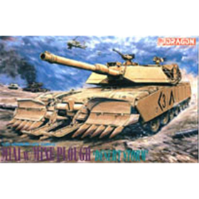 M1A1 w/Mine Plough Desert Storm, Dragon Modern AFV Series Nr. 3516 1:35