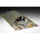 Diorama Eurofighter Typhoon, Shelter &amp; Equipment 1:72