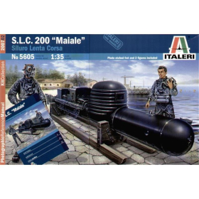 S.L.C.200 Maiale mit Figuren und Booklet, Italeri 5605, M 1:72